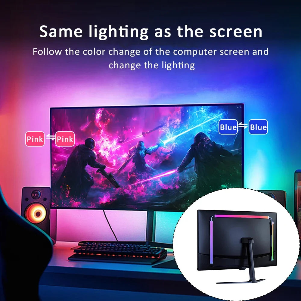 LitEgant USB PC LED Strip Lights