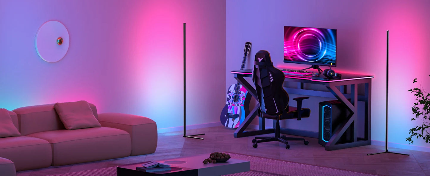 LitEgant Led Floor Corner Lamp