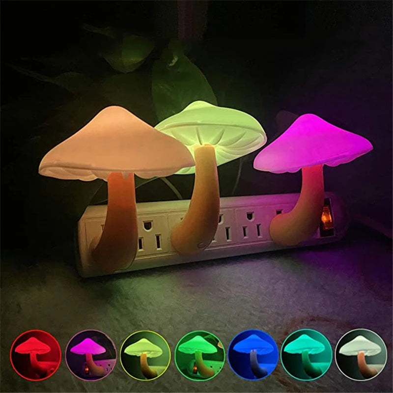 LED Night Lights Mushroom