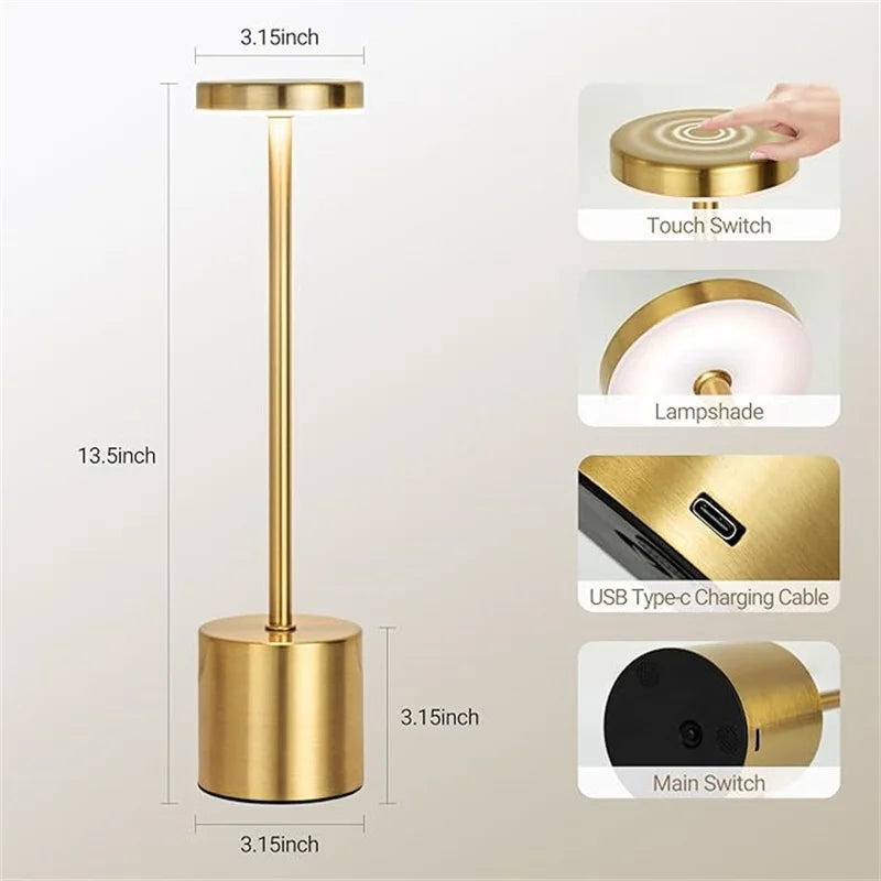 LitEgant Touch Table Lamp
