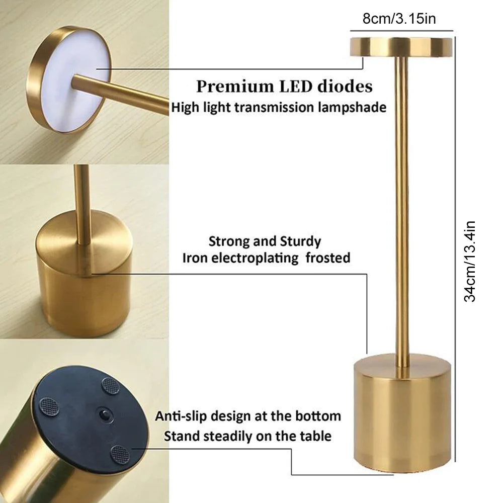 LitEgant Touch Table Lamp