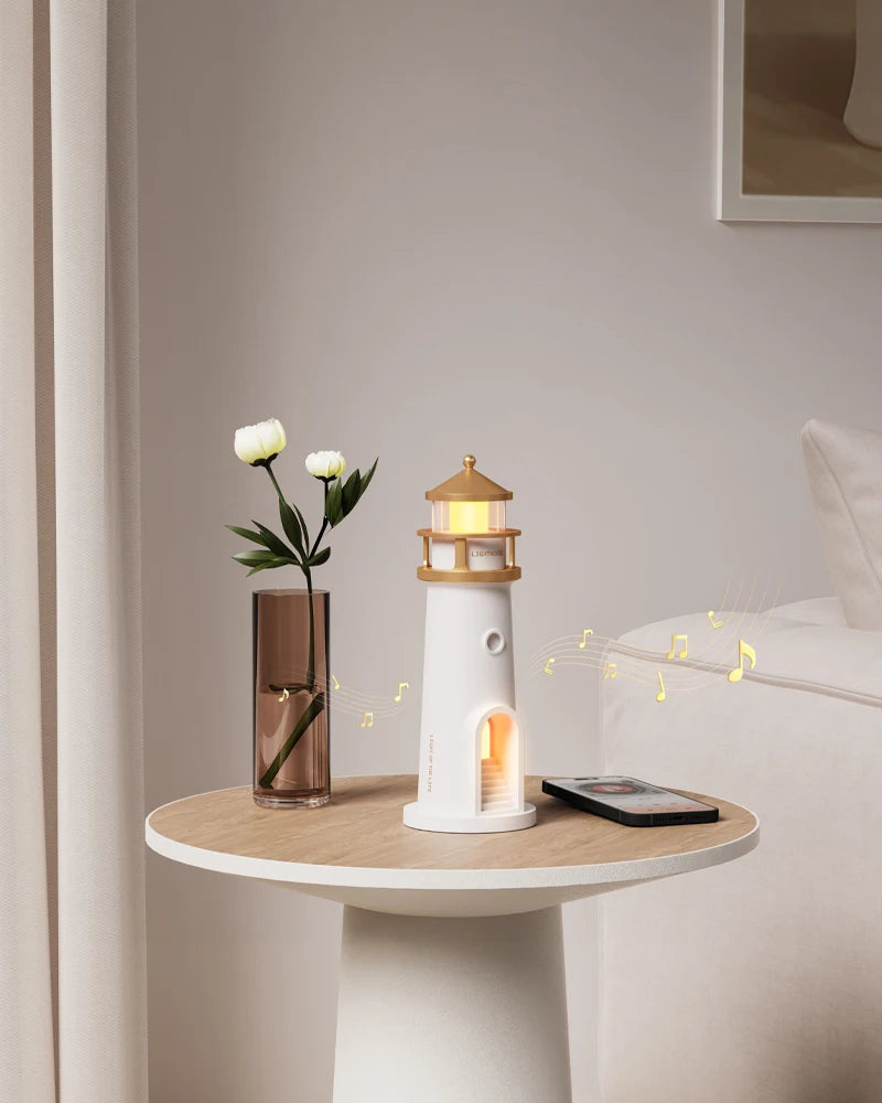 LitEgant Lighthouse Moon Projector