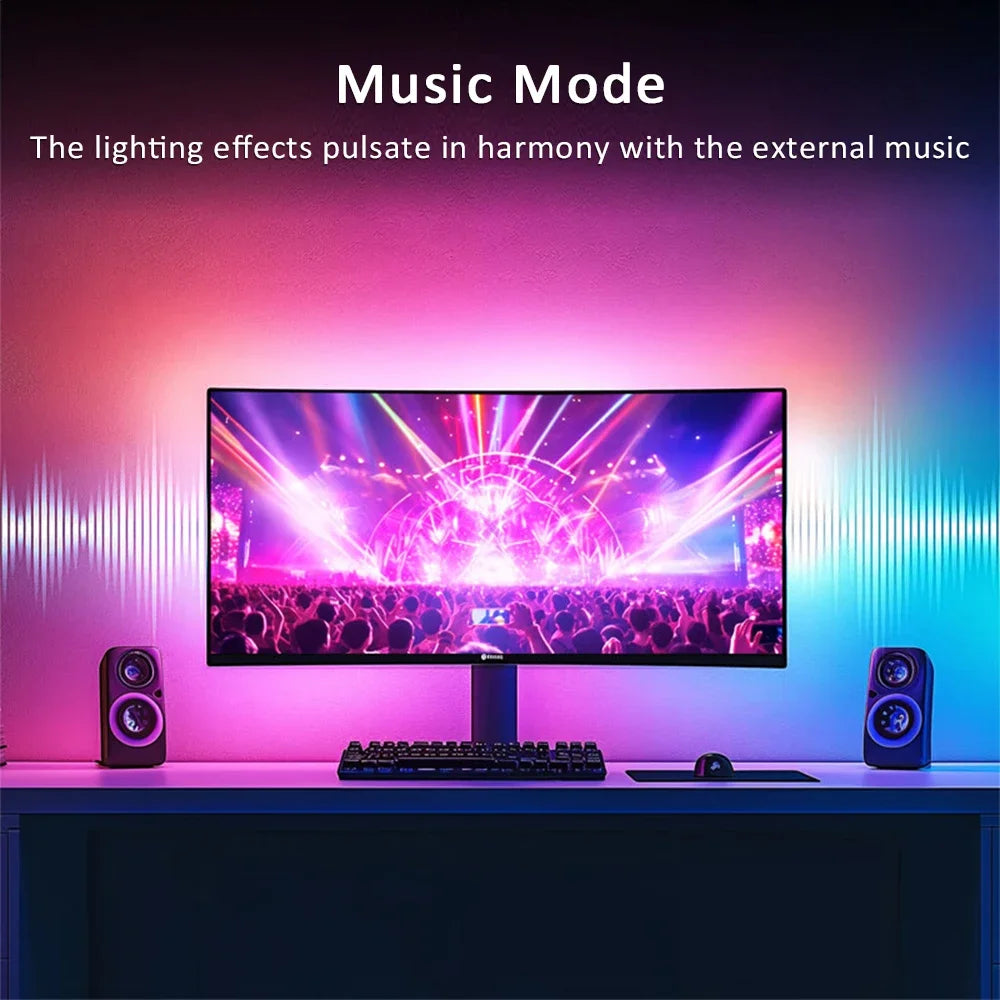 LitEgant USB PC LED Strip Lights