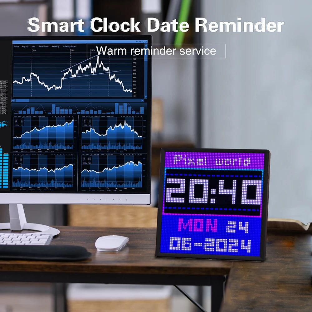 LED Pixel Matrix Bluetooth Smart Display